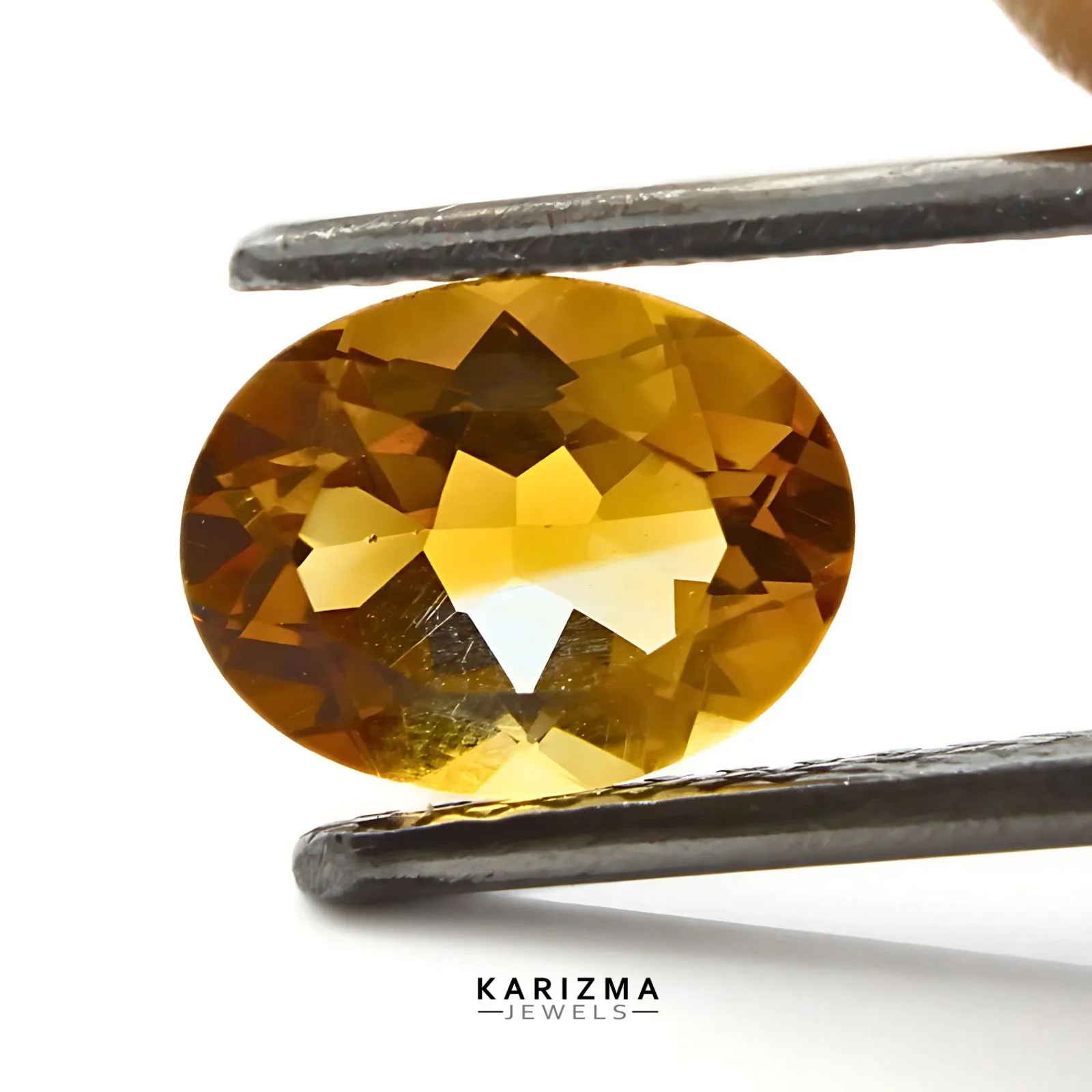 1.6Ct Natural Yellow Citrine Energy Jewelry Gemstone