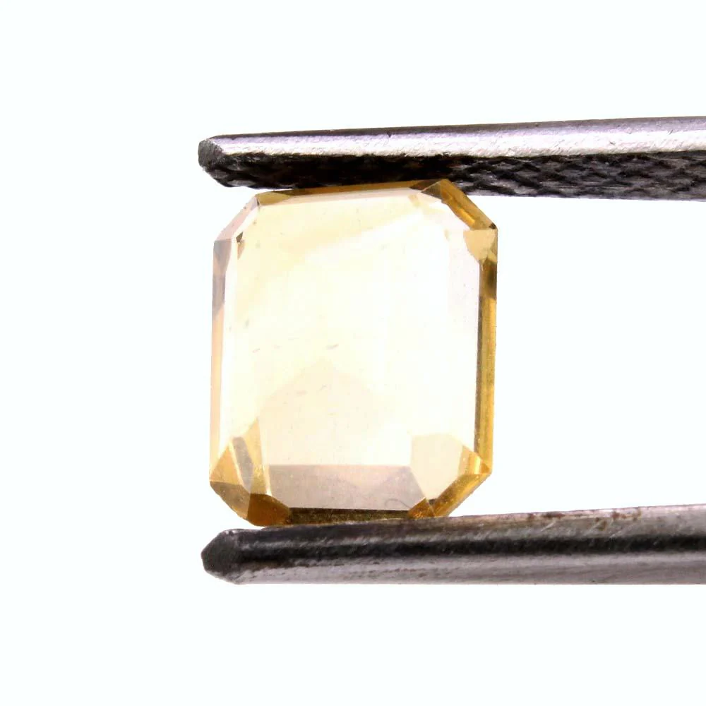 1.7Ct Natural Yellow Citrine (Sunella) Rashi Gemstone - Image 3