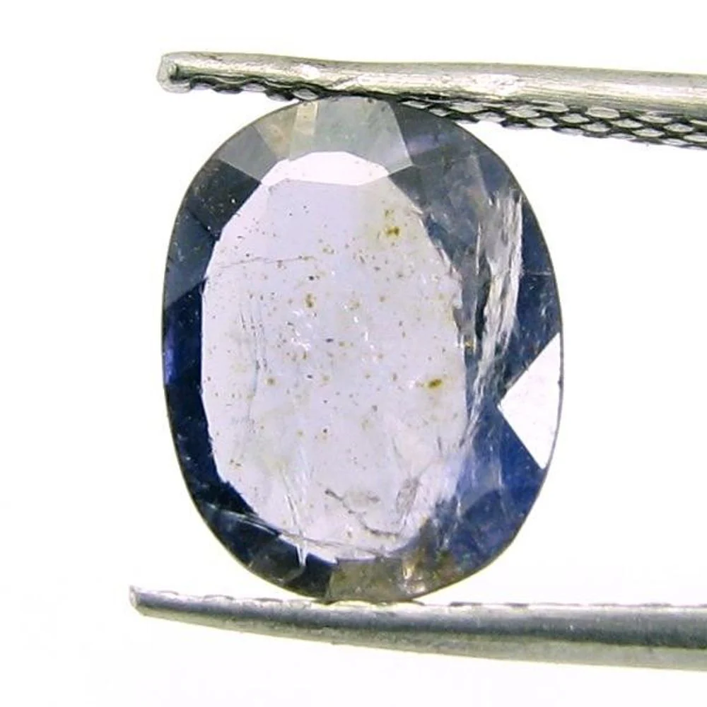 1.9Ct Brilliant Cut Iolite Oval – Violet Blue Loose Gemstone - Image 2