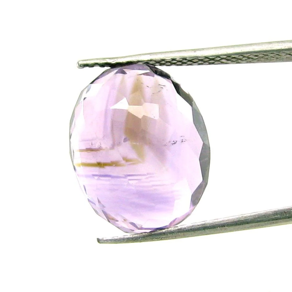 12.2Ct Oval Cut Healing Amethyst Gemstone - Image 3