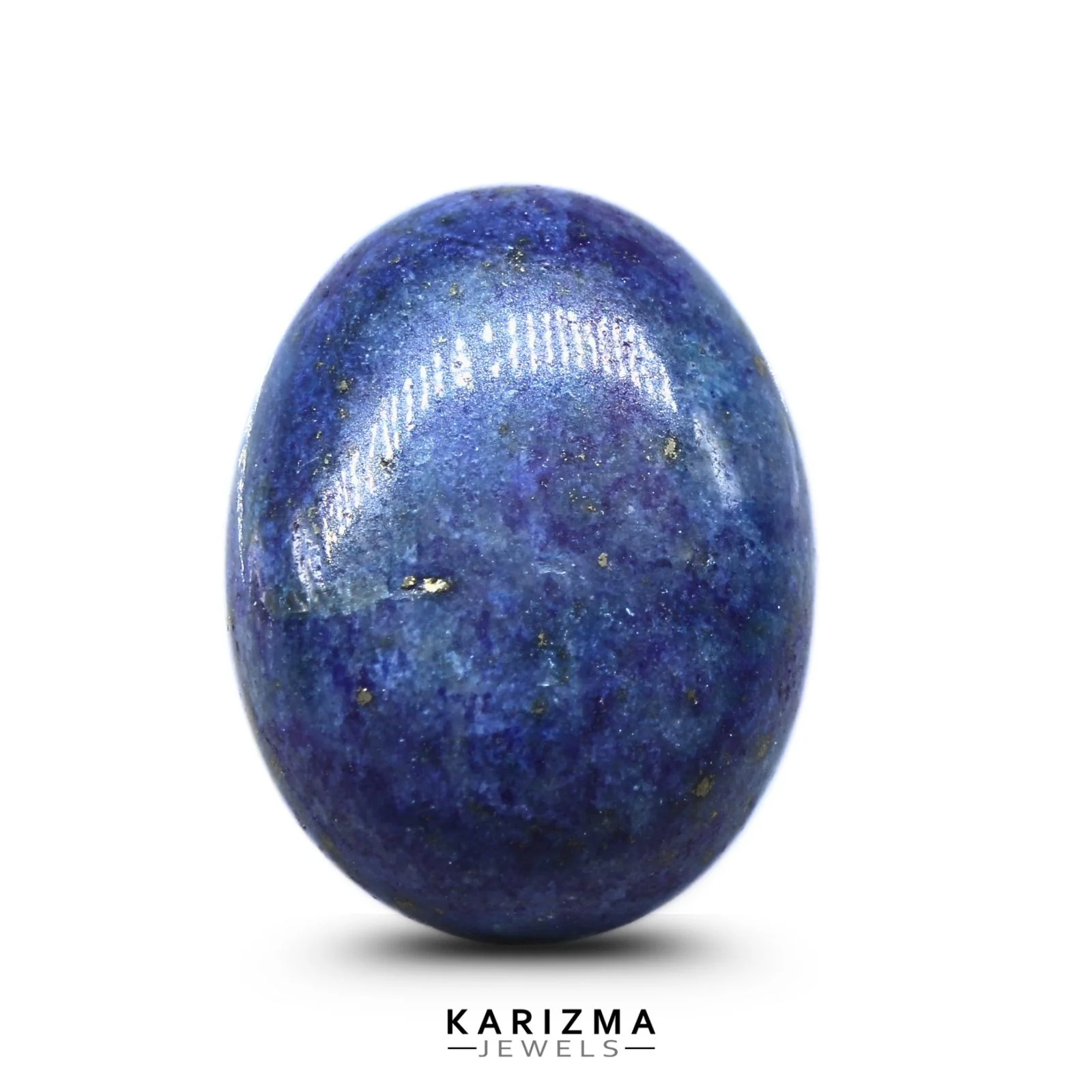 12.4Ct Deep Celestial Lapis Oval Cabochon Gemstone - Image 2