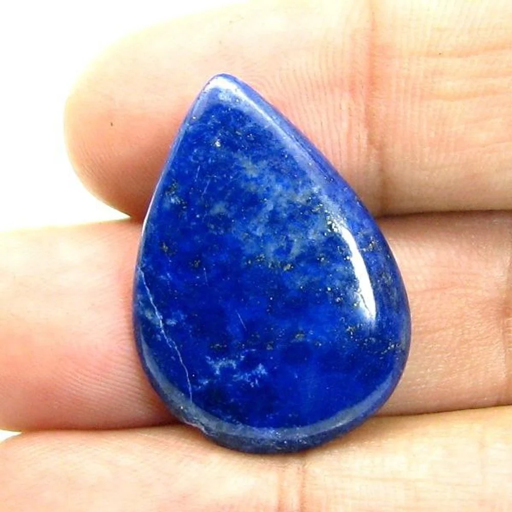13.1Ct Natural Blue Untreated Royal Midnight Lapis Lazuli Gemstone