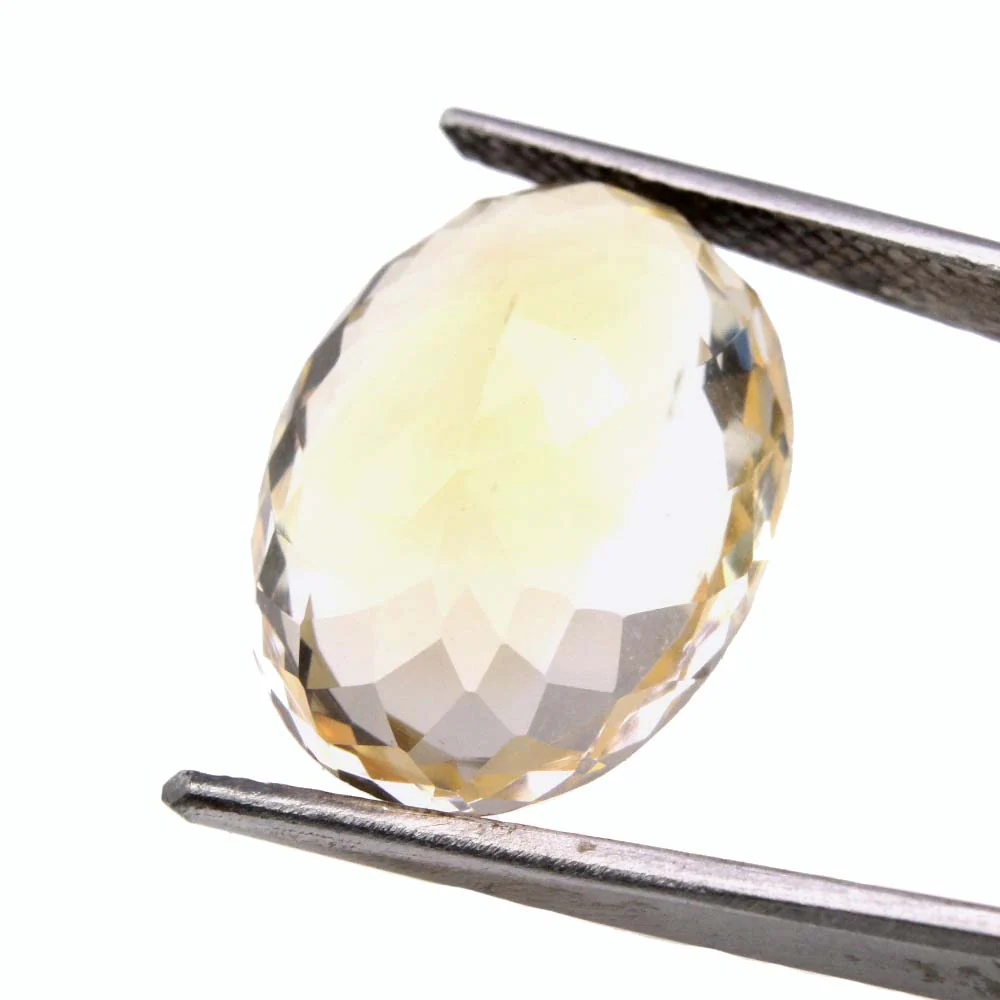 13.7Ct Natural Yellow Citrine Healing & Energy Jewelry Gemstone - Image 3