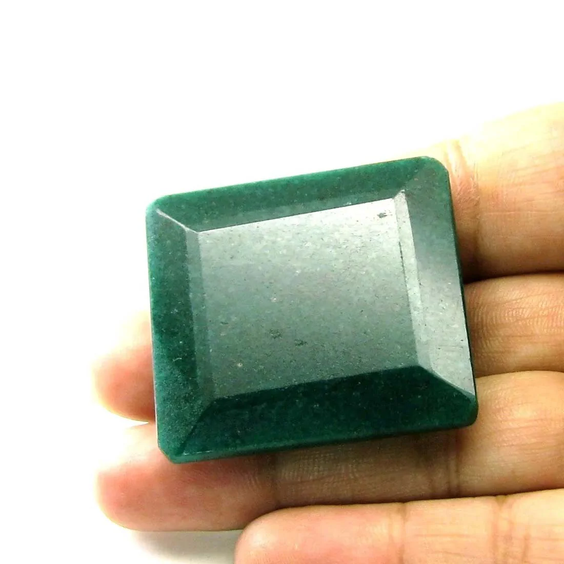 160.8Ct Natural Green Quartz Emerald Look - Image 2