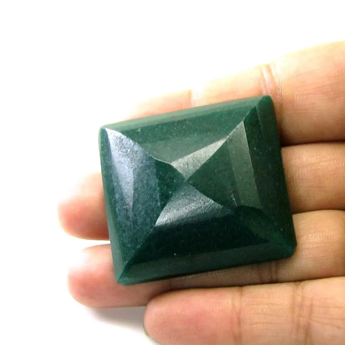 160.8Ct Natural Green Quartz Emerald Look - Image 3