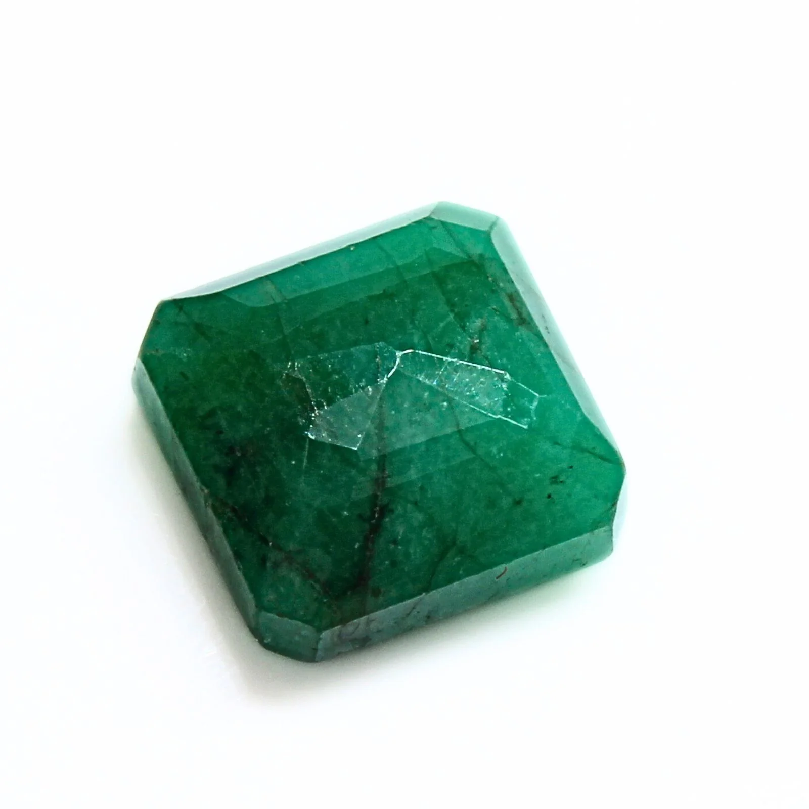 2.1Ct Natural Green Emerald Square Gemstone - Image 5