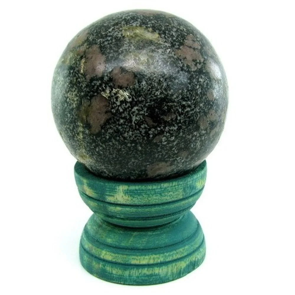 2060Ct Ruby Spinel Matrix Crystal Ball – Natural Healing Sphere
