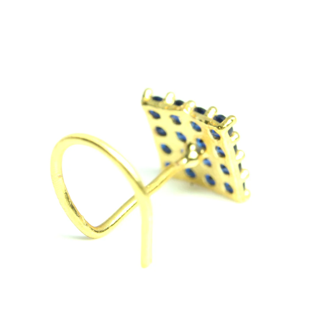 2pc Set triangle and square Nose stud - Image 3