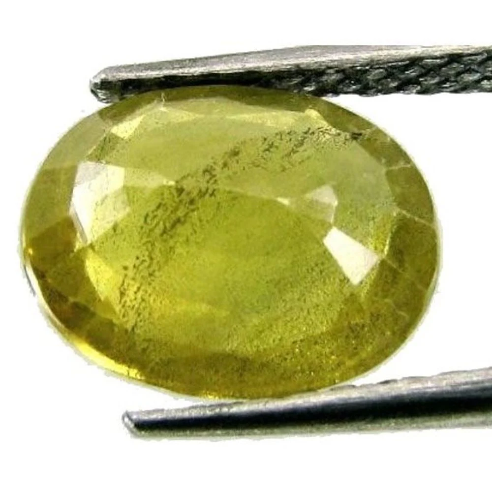 3.2Ct Natural Precious Yellow Sapphire Healing Energetic Gemstone - Image 3