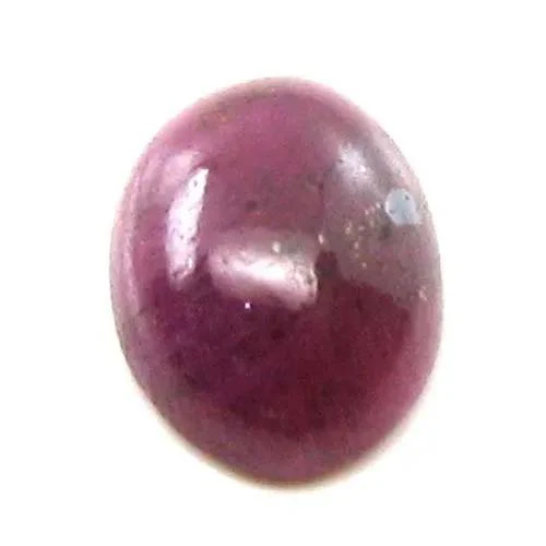 3.4Ct Natural Ruby Oval Cabochon Durable Gemstone - Image 2