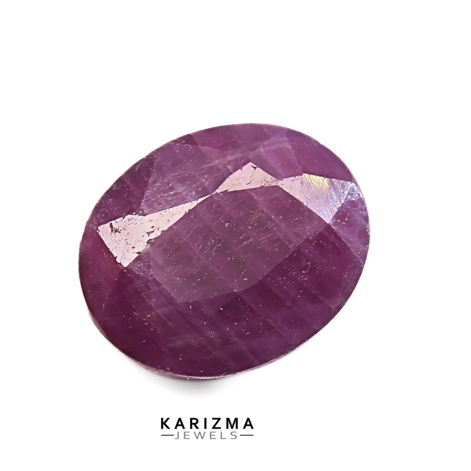 3.9Ct Natural untreated Ruby Oval Faceted Gemstone - Image 2