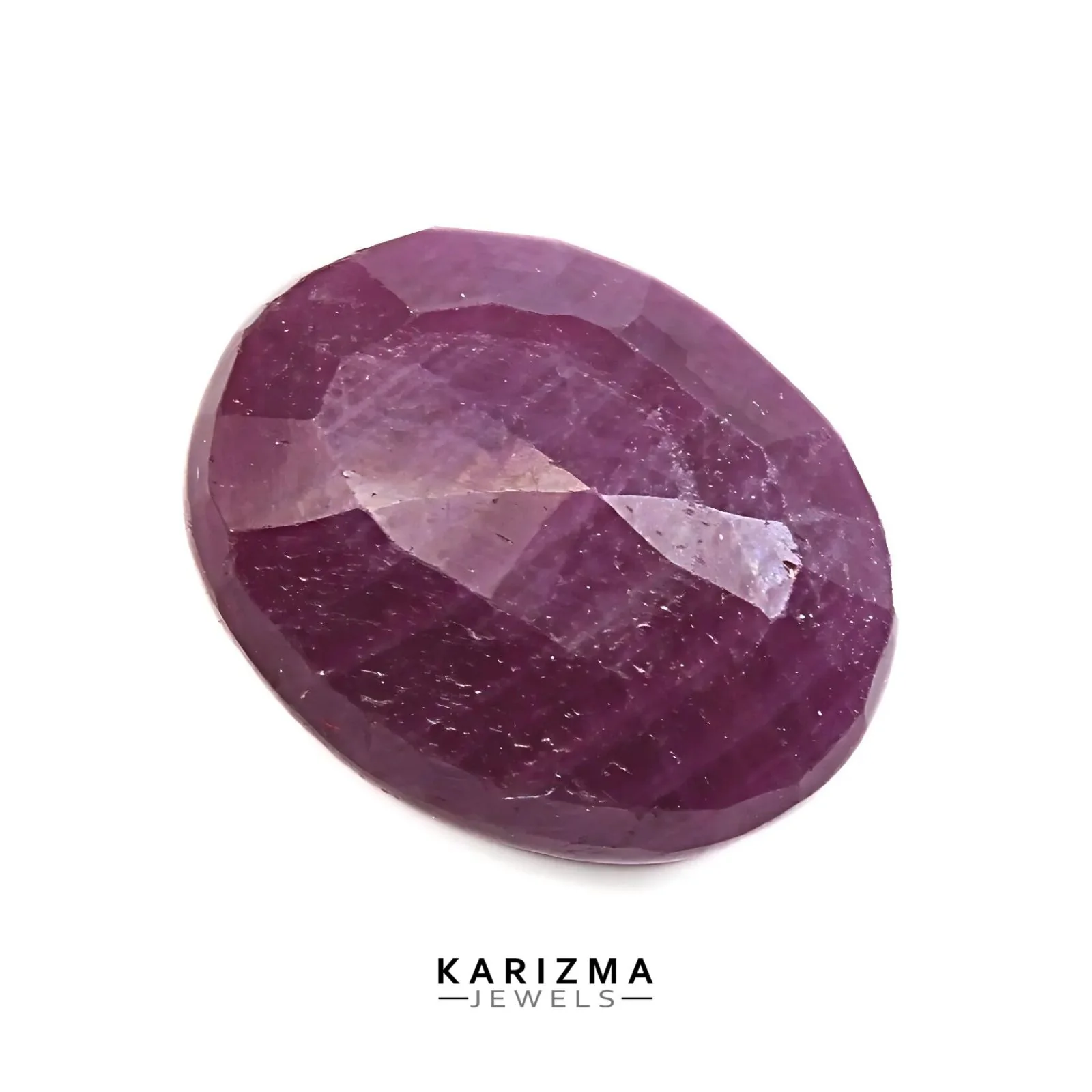 3.9Ct Natural untreated Ruby Oval Faceted Gemstone - Image 4