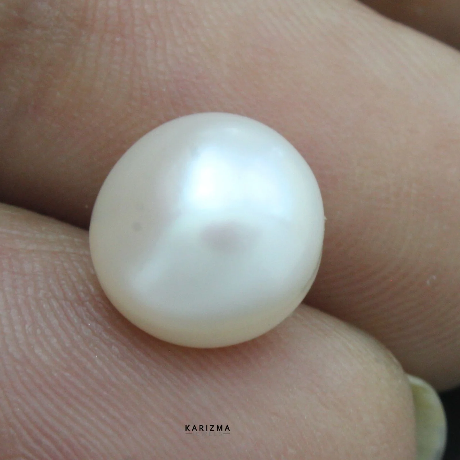 3.9Ct Natural White Pearl Gem – Timeless Bridal & Fashion Choice - Image 3