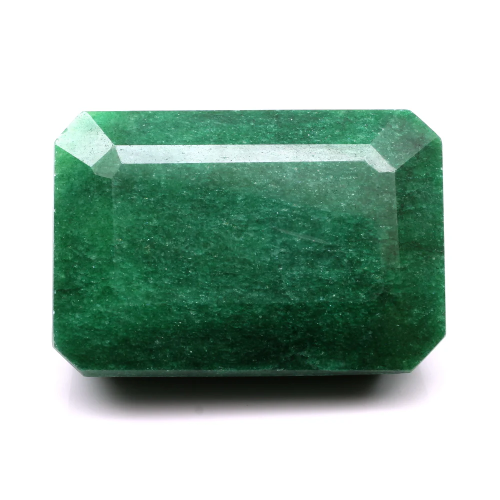 360.5Ct Emerald Gemstone – Rich Green Rectangular Cut Jewelry Stone - Image 2