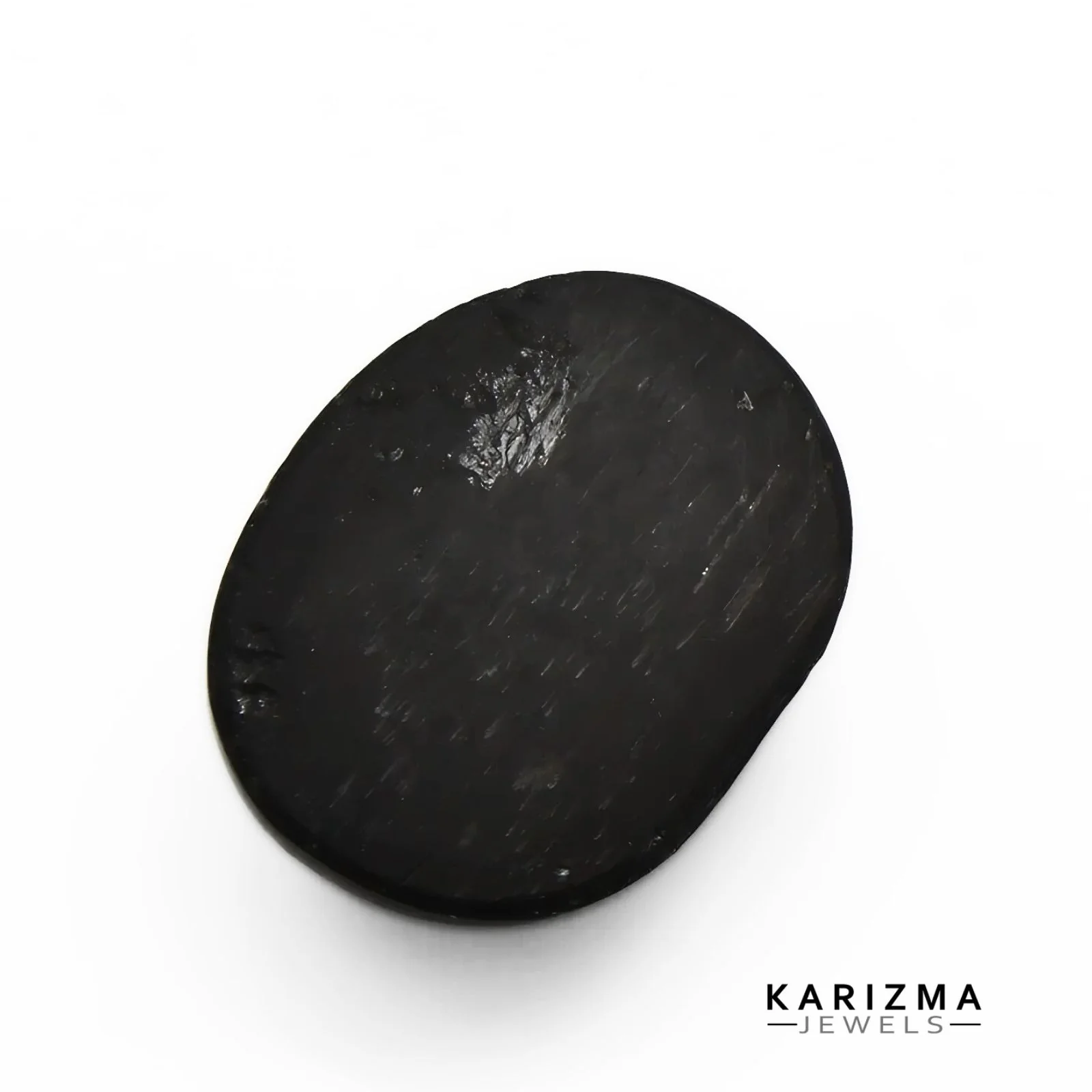 3Ct Natural Black Star Oval Gemstone - Image 4