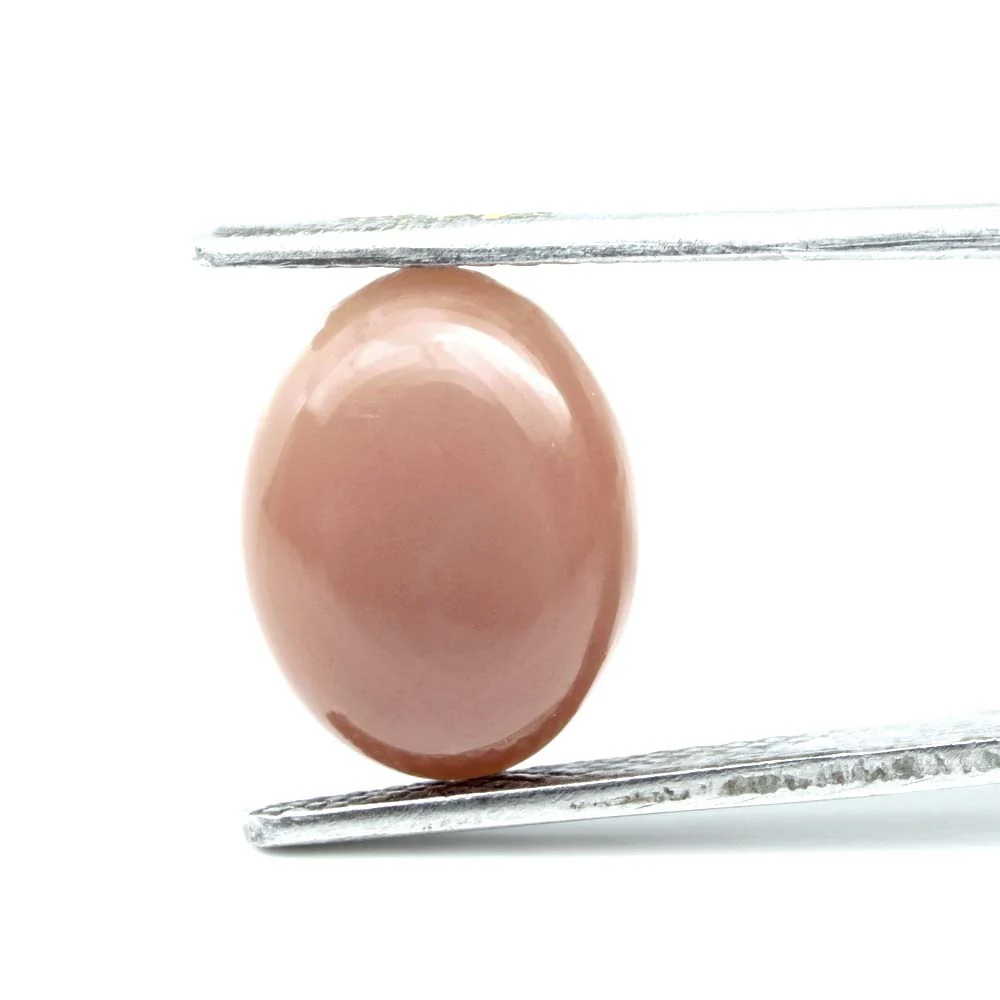 4.2Ct Natural Peach Moonstone Oval Smooth Gem