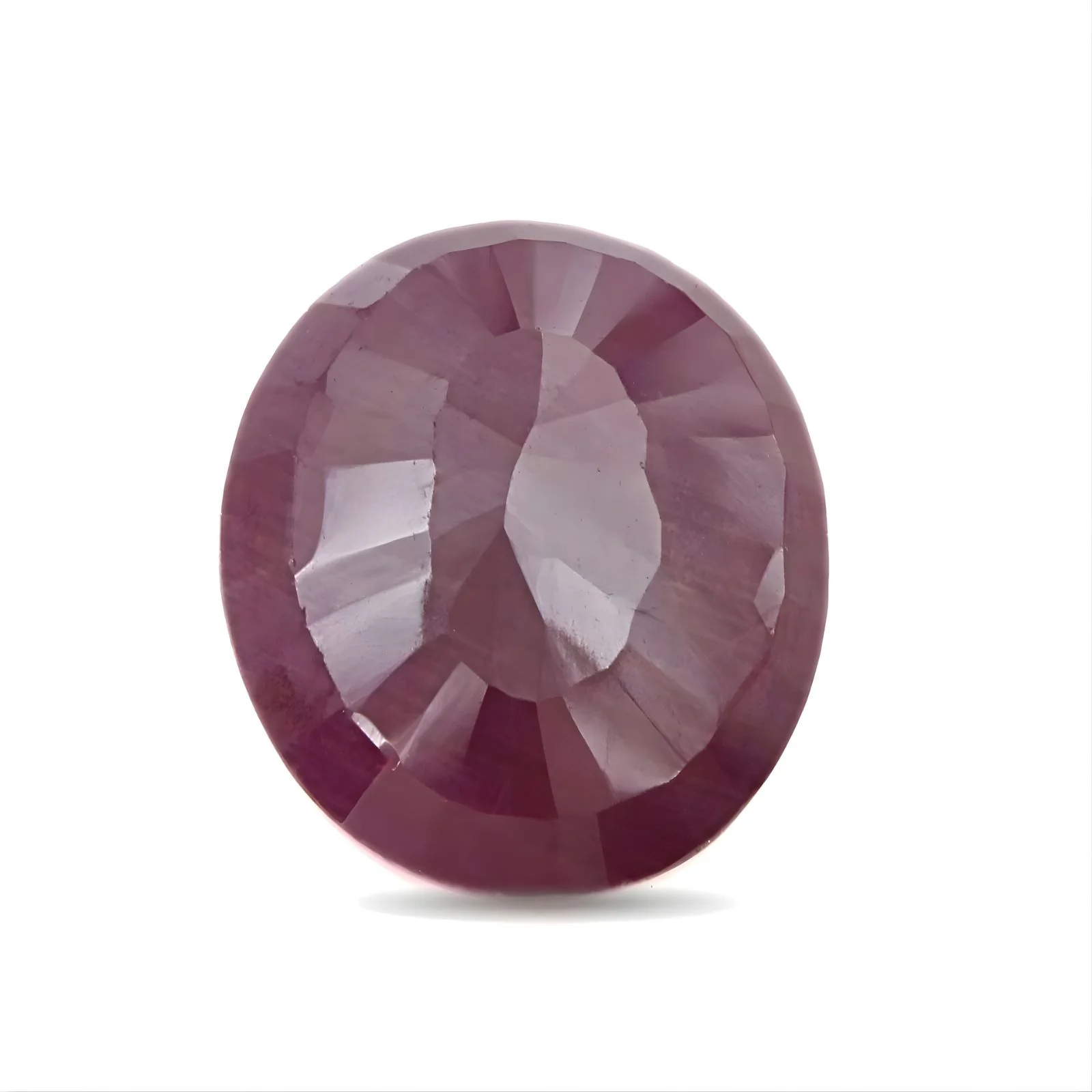 4.4Ct Natural Ruby (Manik) Oval Gemstone - For Rings and Pendants - Image 3