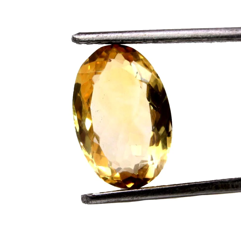 4.4Ct Natural Yellow Citrine Custom Jewelry Gemstone - Image 2