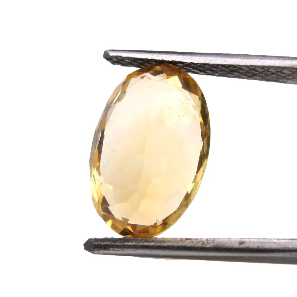 4.4Ct Natural Yellow Citrine Custom Jewelry Gemstone - Image 3