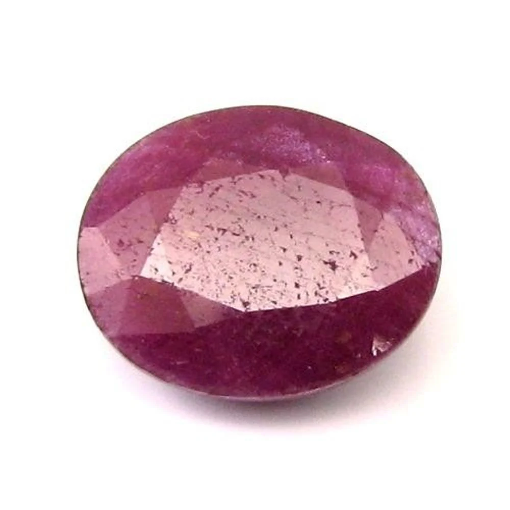 4.5Ct Natural Ruby Round Faceted Gemstone Perfect for Custom Jewelry