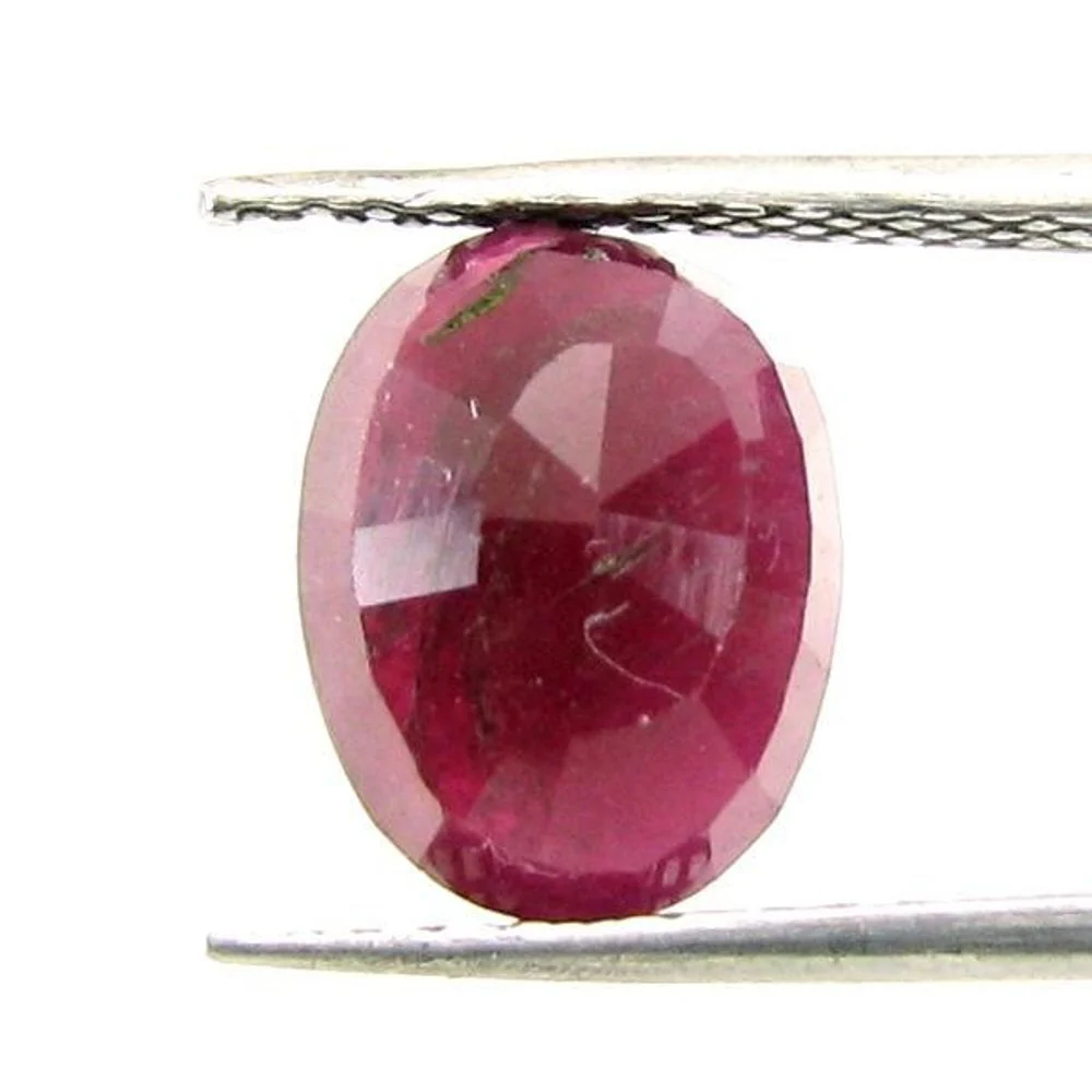 4.5Ct Oval Cut Genuine Ruby Red Stone - Image 3