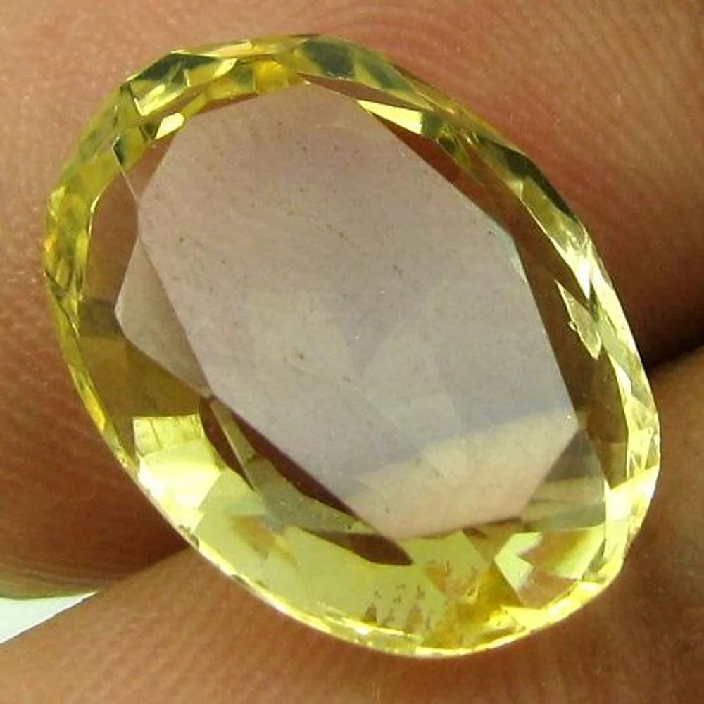 4.6Ct Natural Yellow Citrine Gemstone - Image 3