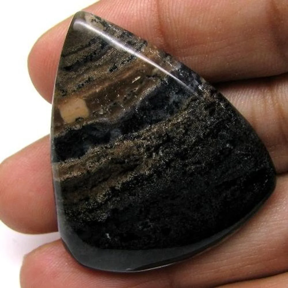 43.7Ct Natural Jasper Pear Classic Earthy Jewelry Gemstone - Image 2