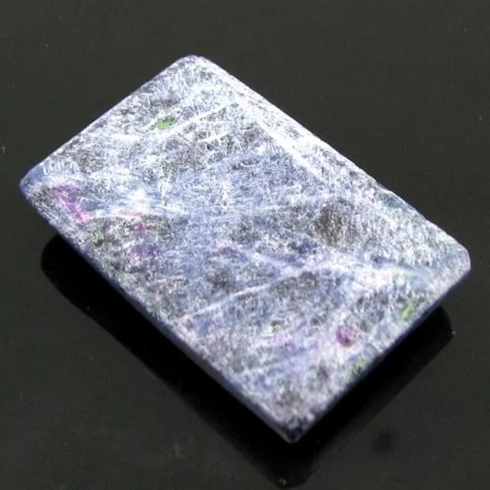 44.2Ct Real Picture Sodalite Crystal – Distinctive Vein Pattern Stone - Image 3