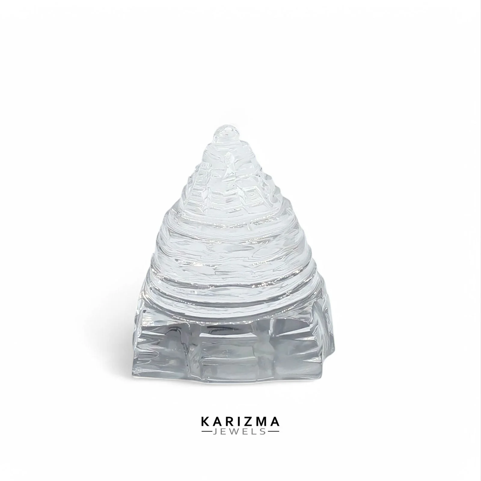48.2CT A+ Natural Crystal Quartz Shree Yantra Spiritual Healing & Vastu Decor - Image 4