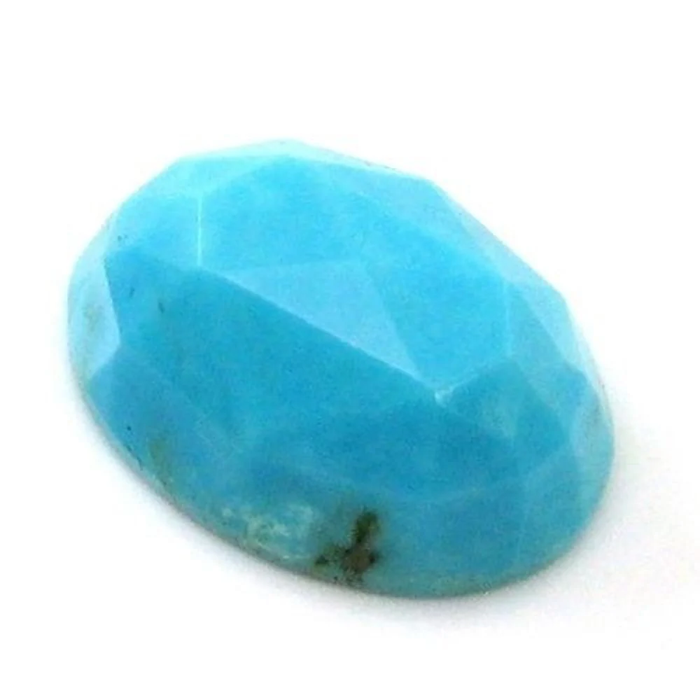 5.1Ct Elegant Oval Shape Turquoise Classic Blue Gemstone