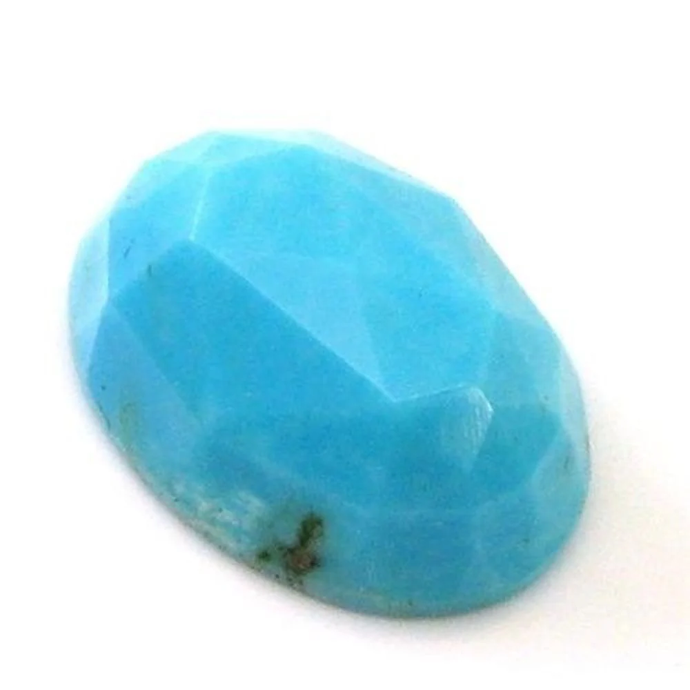 5.1Ct Elegant Oval Shape Turquoise Classic Blue Gemstone - Image 2