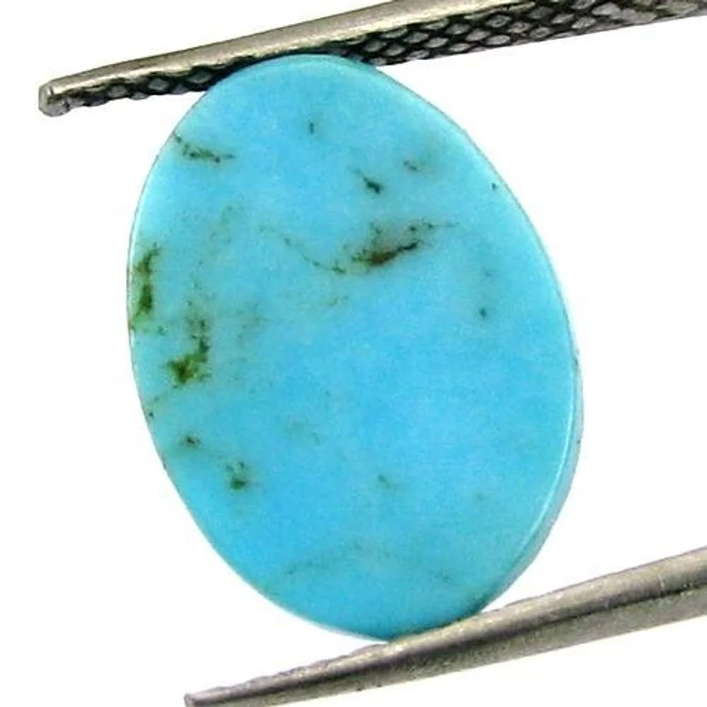 5.1Ct Elegant Oval Shape Turquoise Classic Blue Gemstone - Image 3