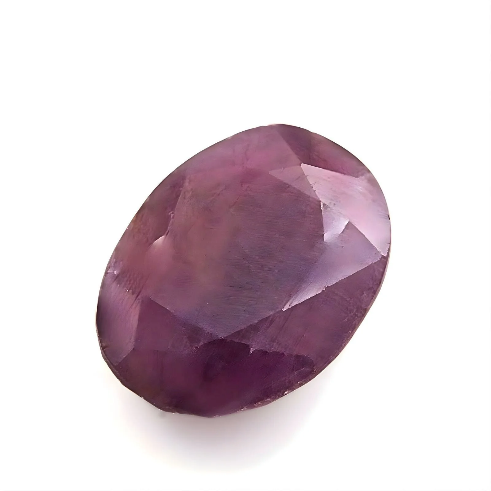 5.2Ct Natural Ruby (Manik) Oval Faceted Corundum Gemstone - Image 2