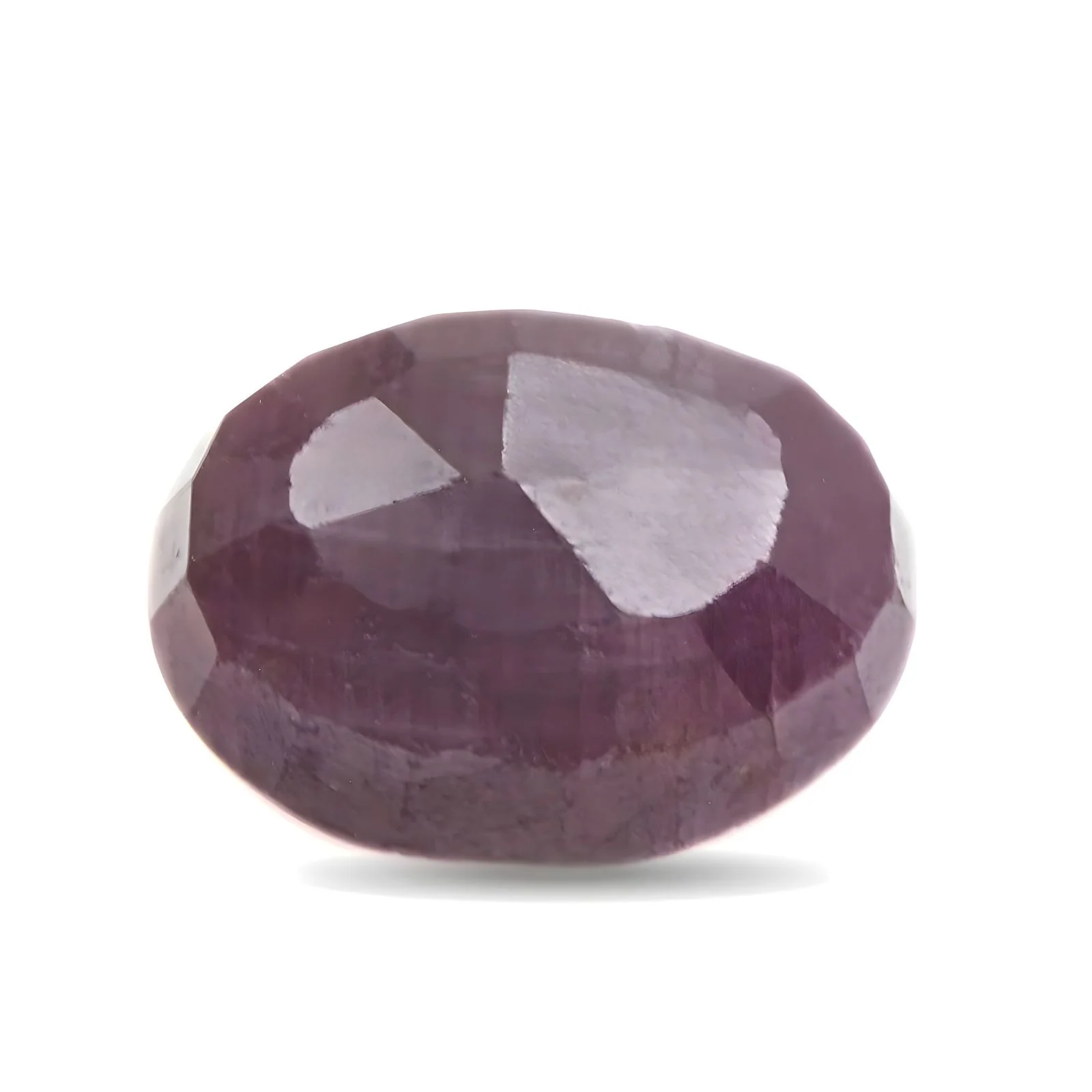 5.2Ct Natural Ruby (Manik) Oval Faceted Corundum Gemstone - Image 3