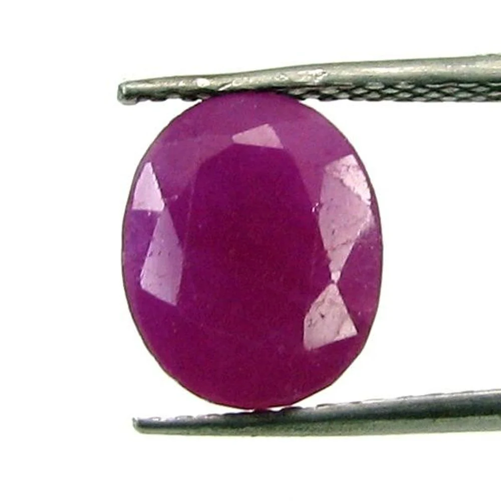 5.4Ct Natural Ruby (Manik) Oval Cut  Statement Jewelry Stone - Image 2