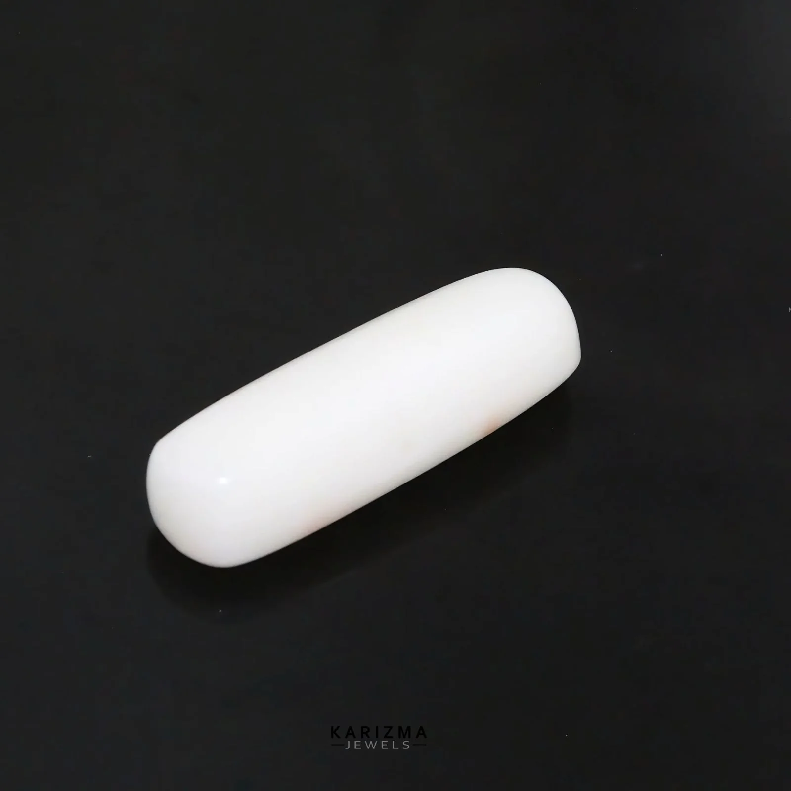 5.6Ct Natural White Coral Moonga Stone - Image 2