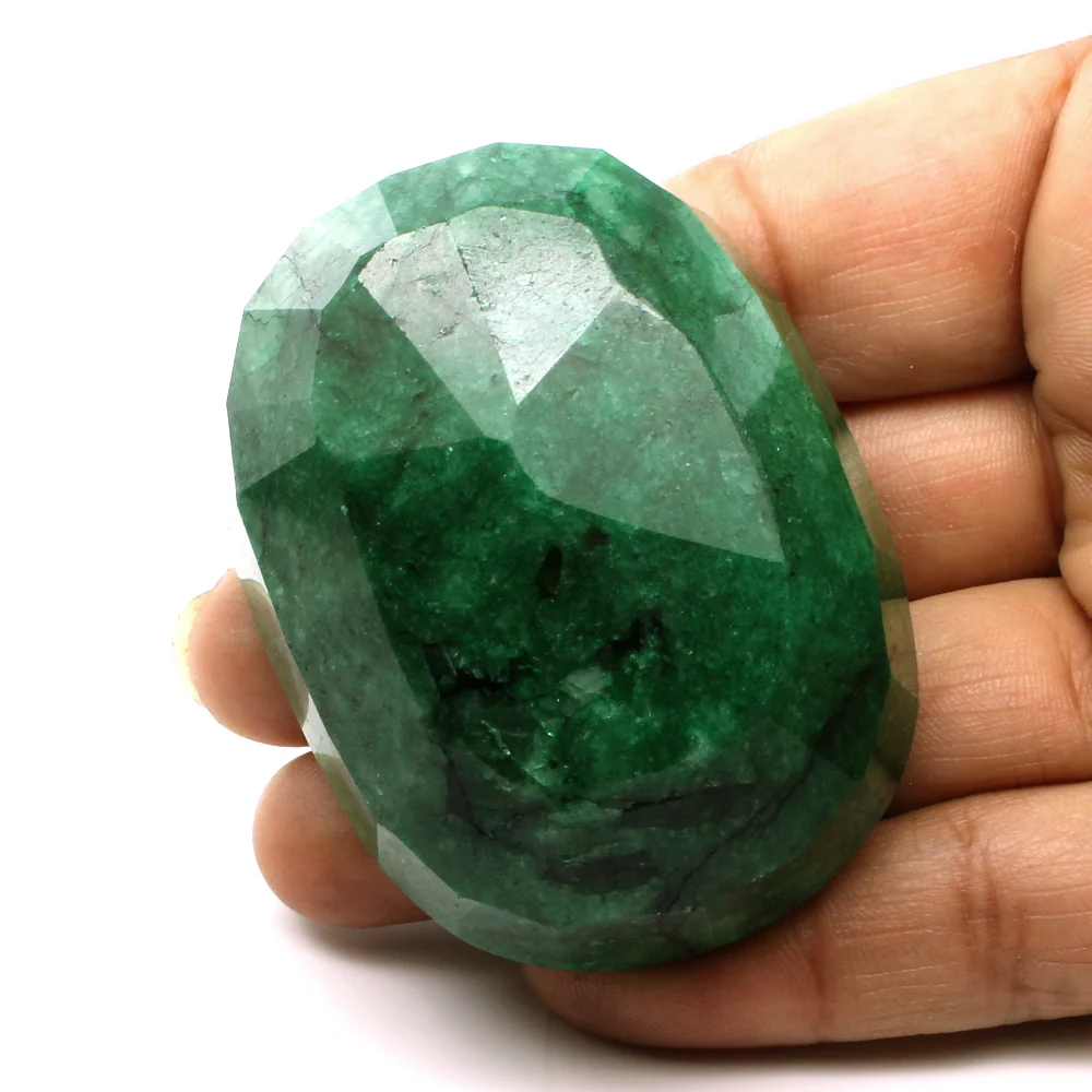 580.6Ct Natural Brazilian Emerald Oval Faceted Loose Gem - Image 3