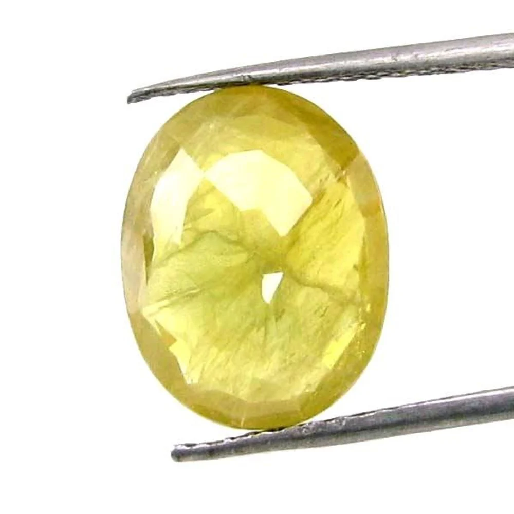 6.4Ct Natural Yellow Sapphire Gemstone for Jupiter - Image 3