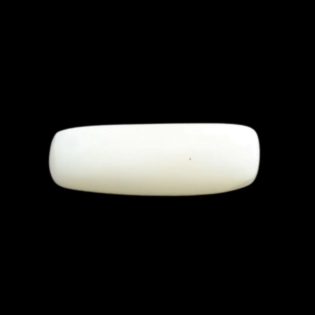 6.5Ct Natural White Coral Moonga Healing Astrology Gemstone - Image 5