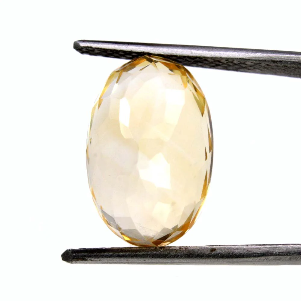 6.9Ct Natural Yellow Citrine Astrological Gemstone - Image 3