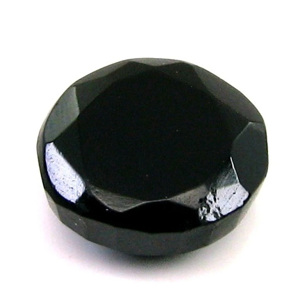 6Ct Natural Black Onyx Oval Cut Fine Jewelry Stone