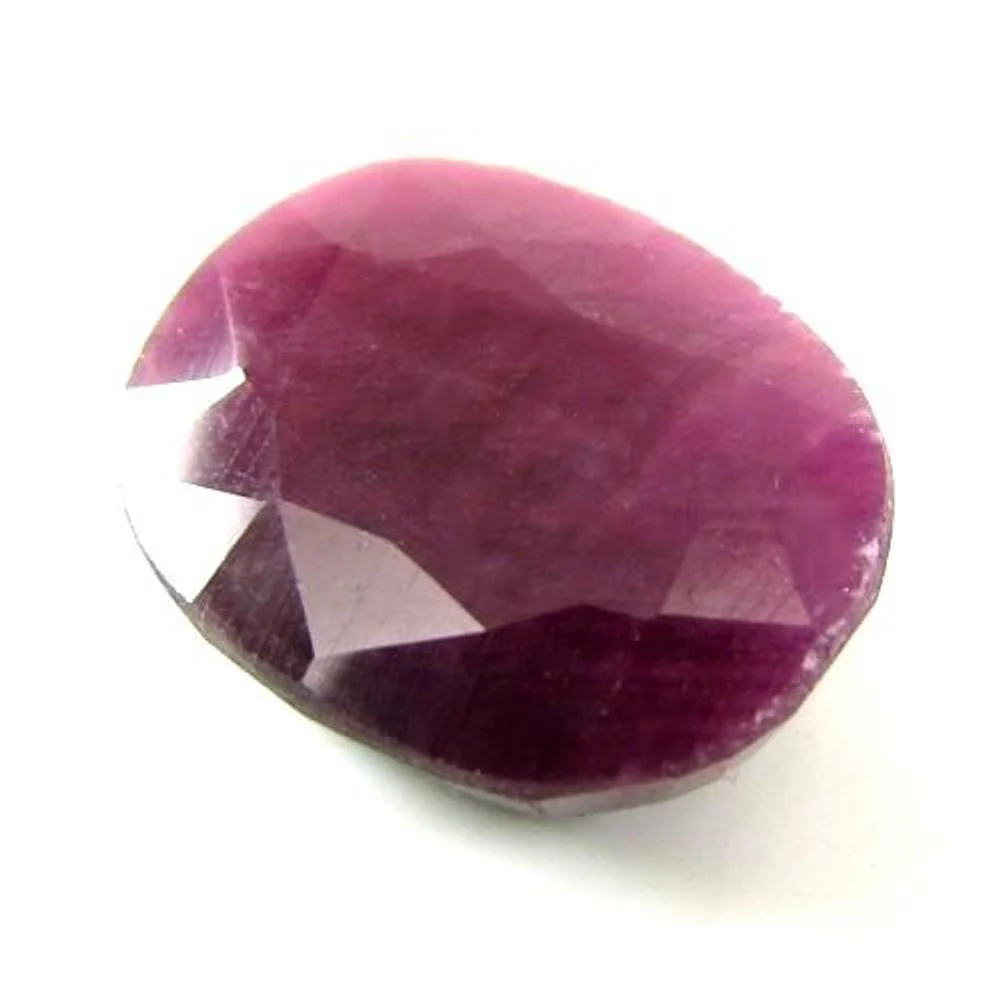 8.5 Ct Natural Ruby Oval Shape Certified Gemstone