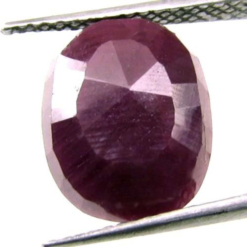 8.5 Ct Natural Ruby Oval Shape Certified Gemstone - Image 3
