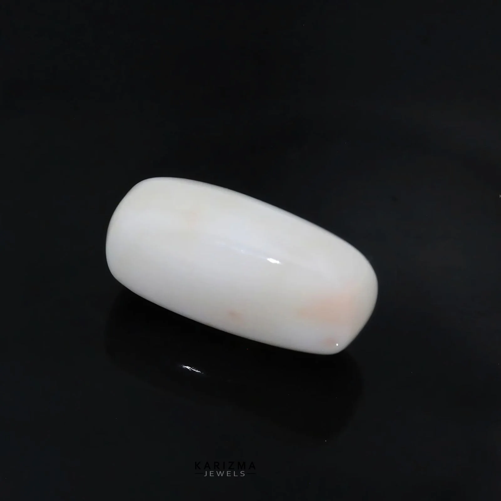 8.5Ct Natural White Coral Moonga Astrology Rashi Healing Gemstone - Image 4