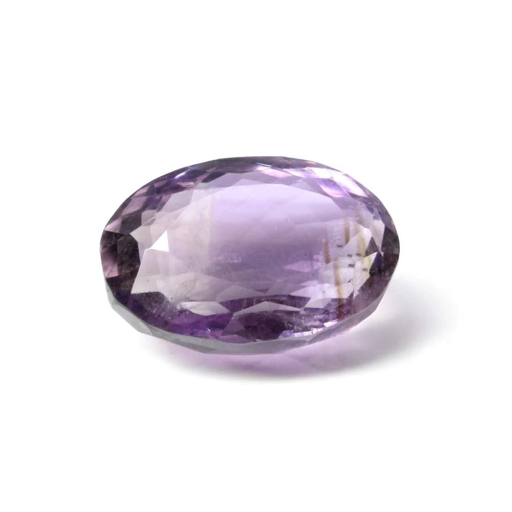 8.95Ct Natural Amethyst Smooth Oval Gemstone - Image 2