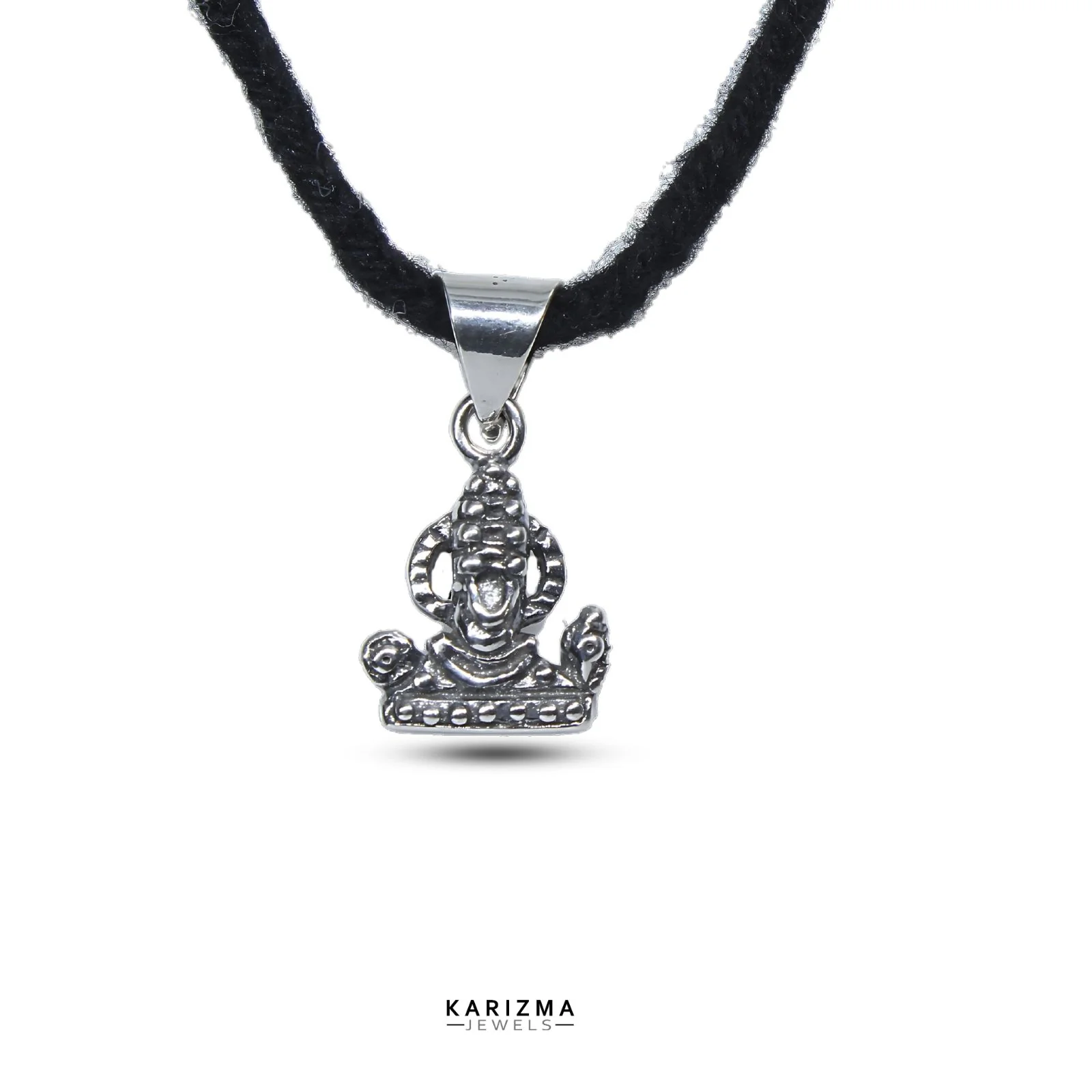 925 Sterling Silver Oxidized Tirupati Balaji Pendant