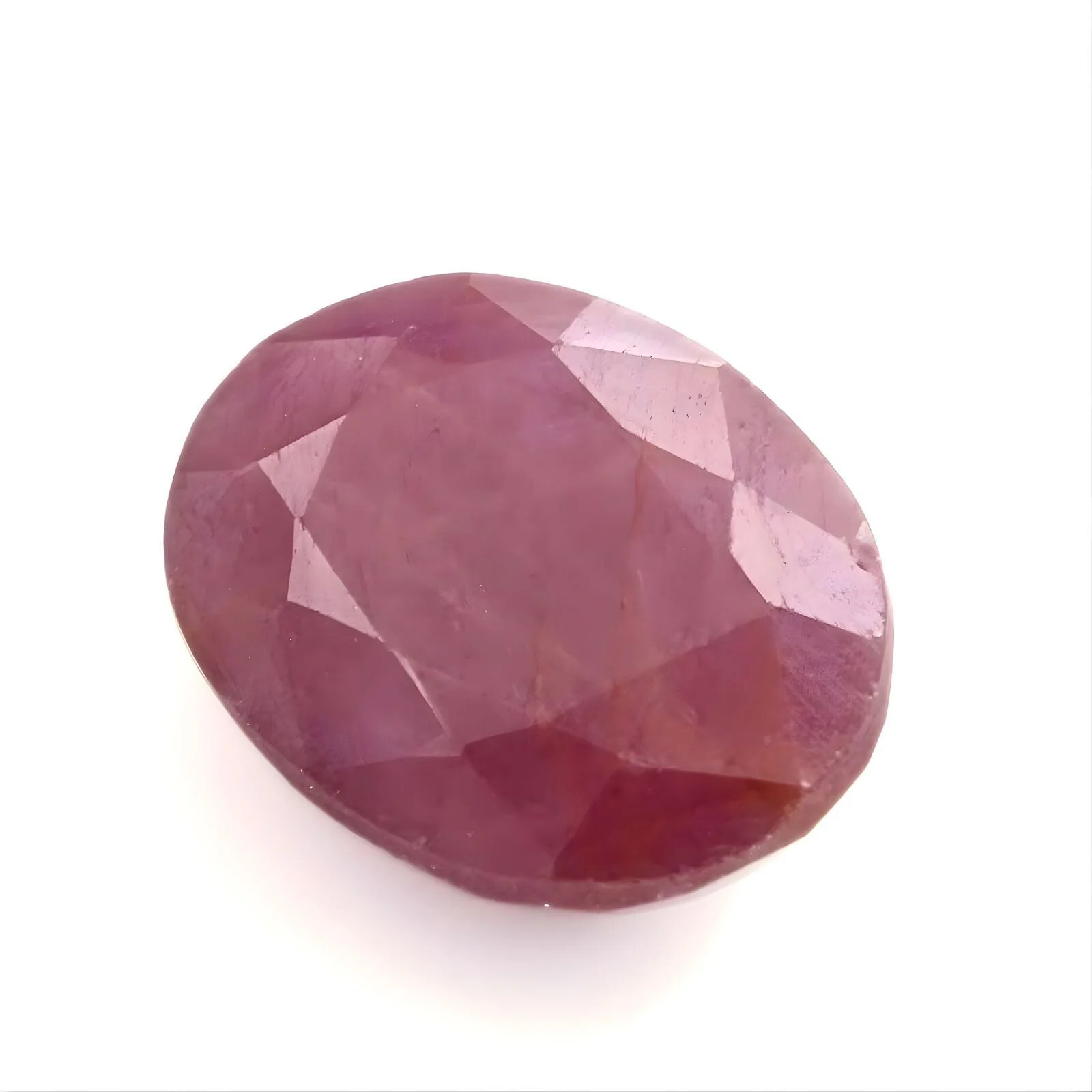 Attractive 4.2Ct Natural Ruby (Manik) Oval Faceted Gemstone - Image 2