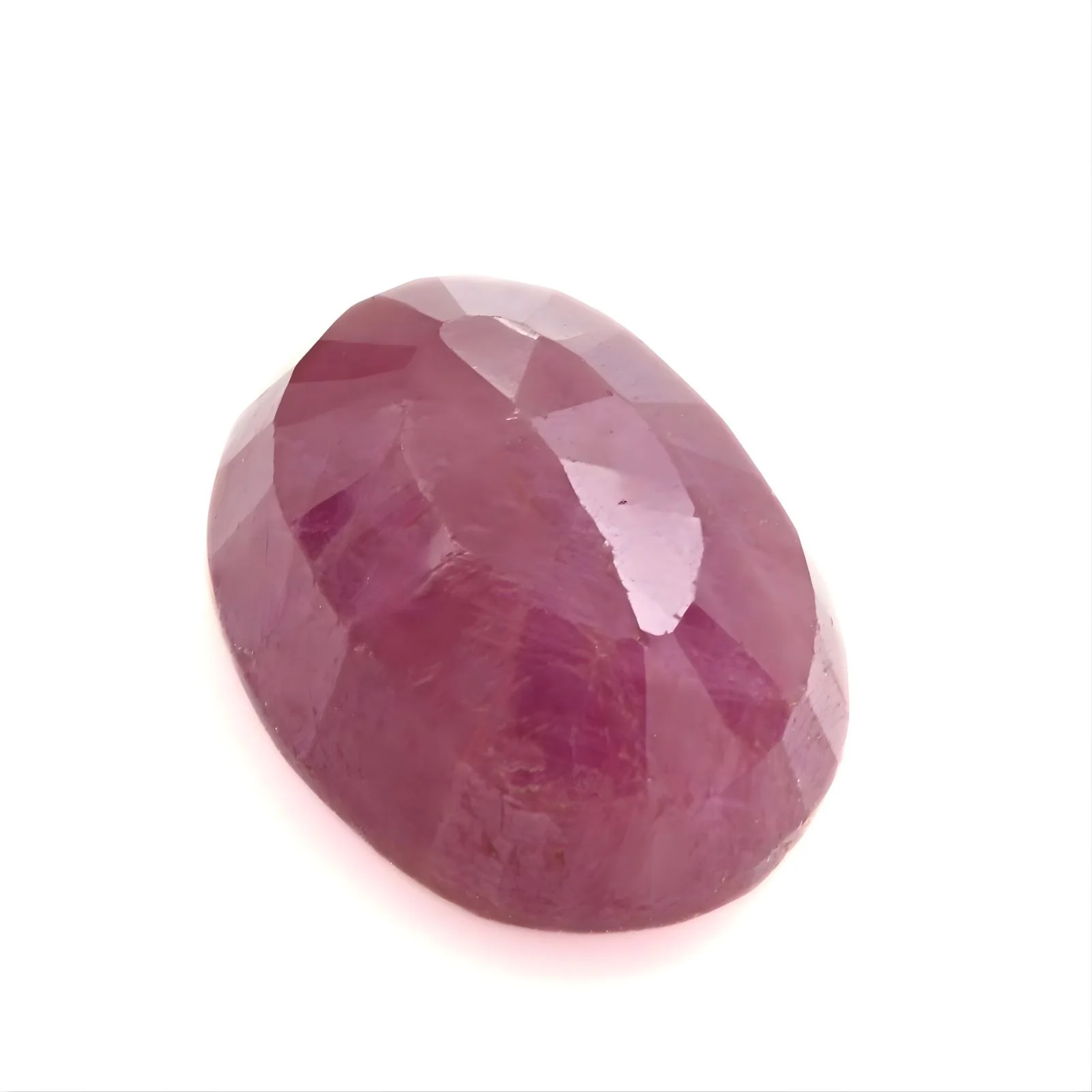 Attractive 4.2Ct Natural Ruby (Manik) Oval Faceted Gemstone - Image 3
