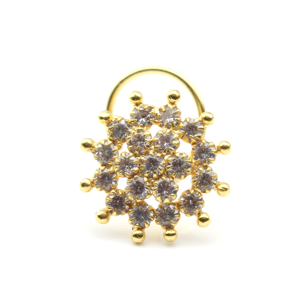 Big Statement wheel style Nose Pin