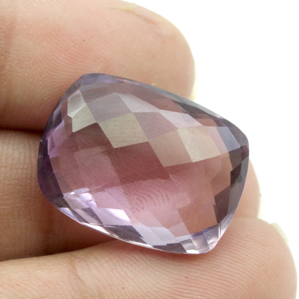 Certified 18.10Ct Natural Amethyst Transparent Gemstone - Image 2